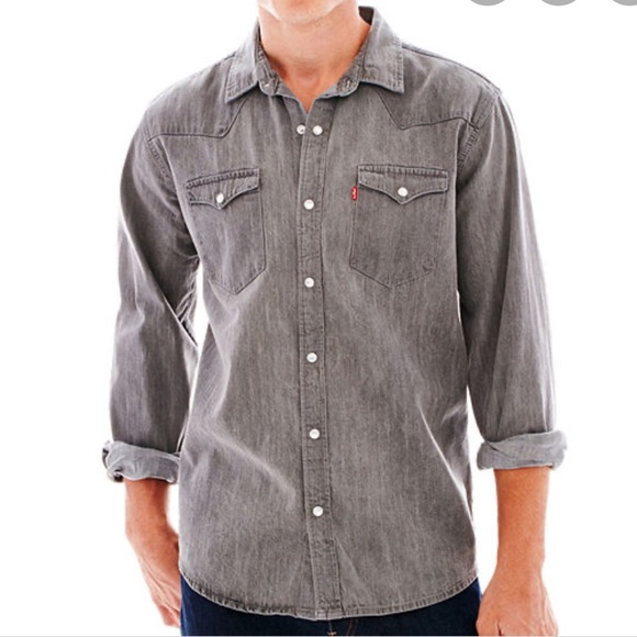 levi's button down shirt